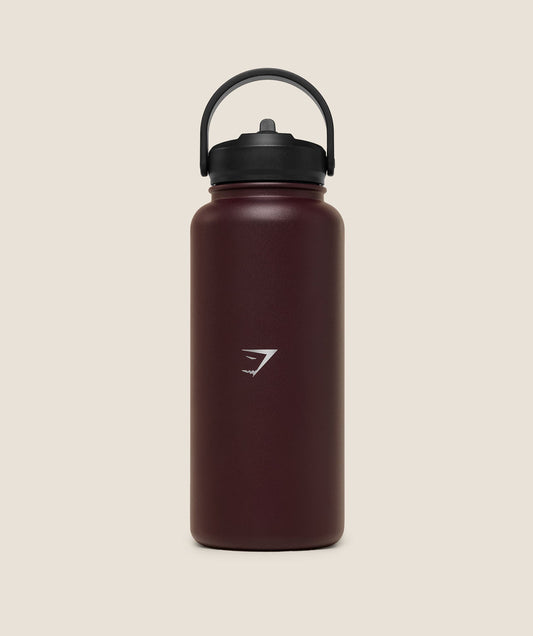 Metal Insulated Straw Bottle 1L - US 0510