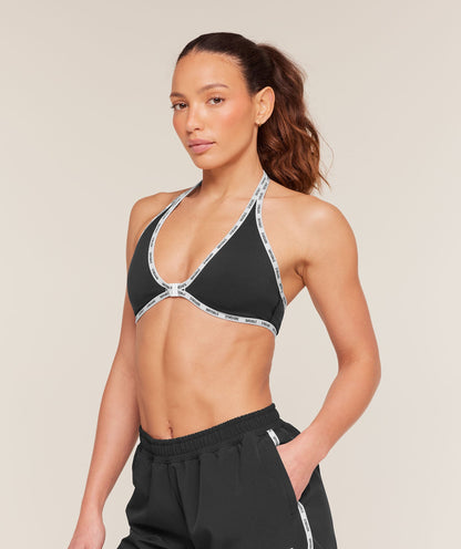 Micro Logo Clasp Minimal Bra - US 7918