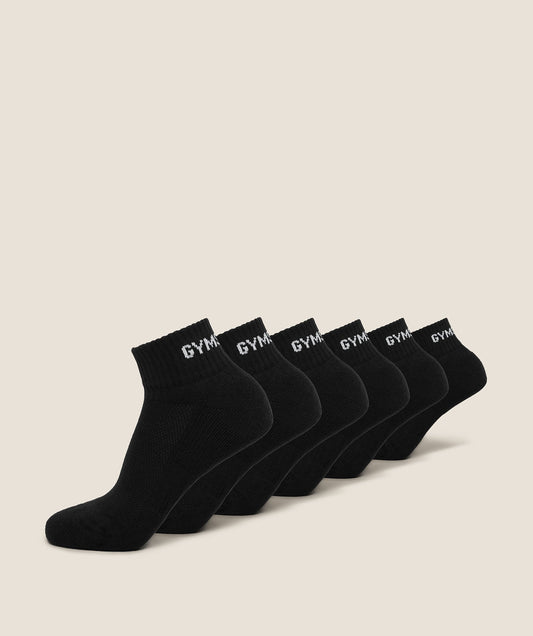 Quarter Sock 6pk - US 6104