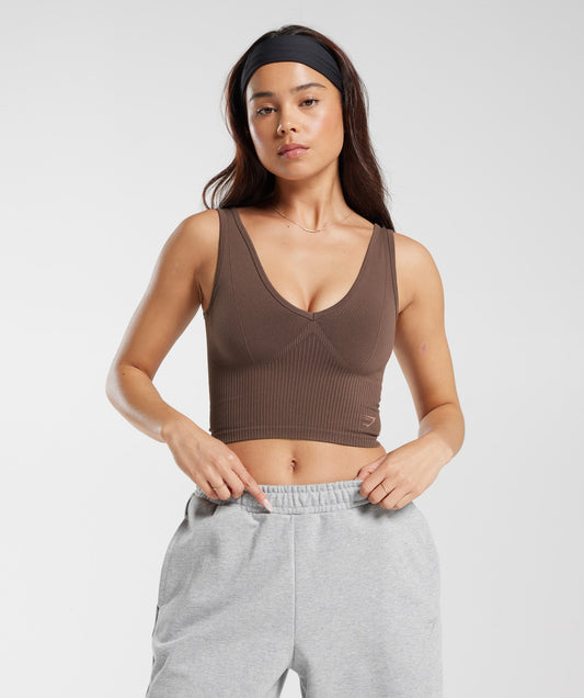 Rest Day Seamless Midi Tank - US 8676