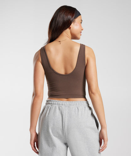 Rest Day Seamless Midi Tank - US 8676