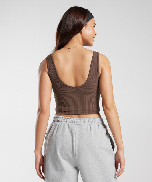 Rest Day Seamless Midi Tank - US 8676