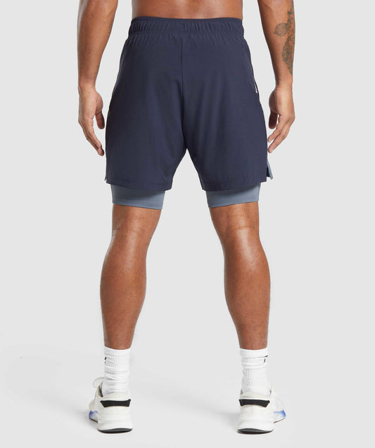 Sport 7\" 2 in 1 Shorts - US 5630
