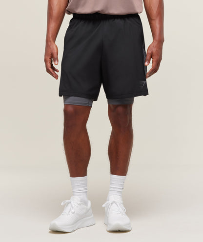 Sport 7\" 2 in 1 Shorts - US 1540