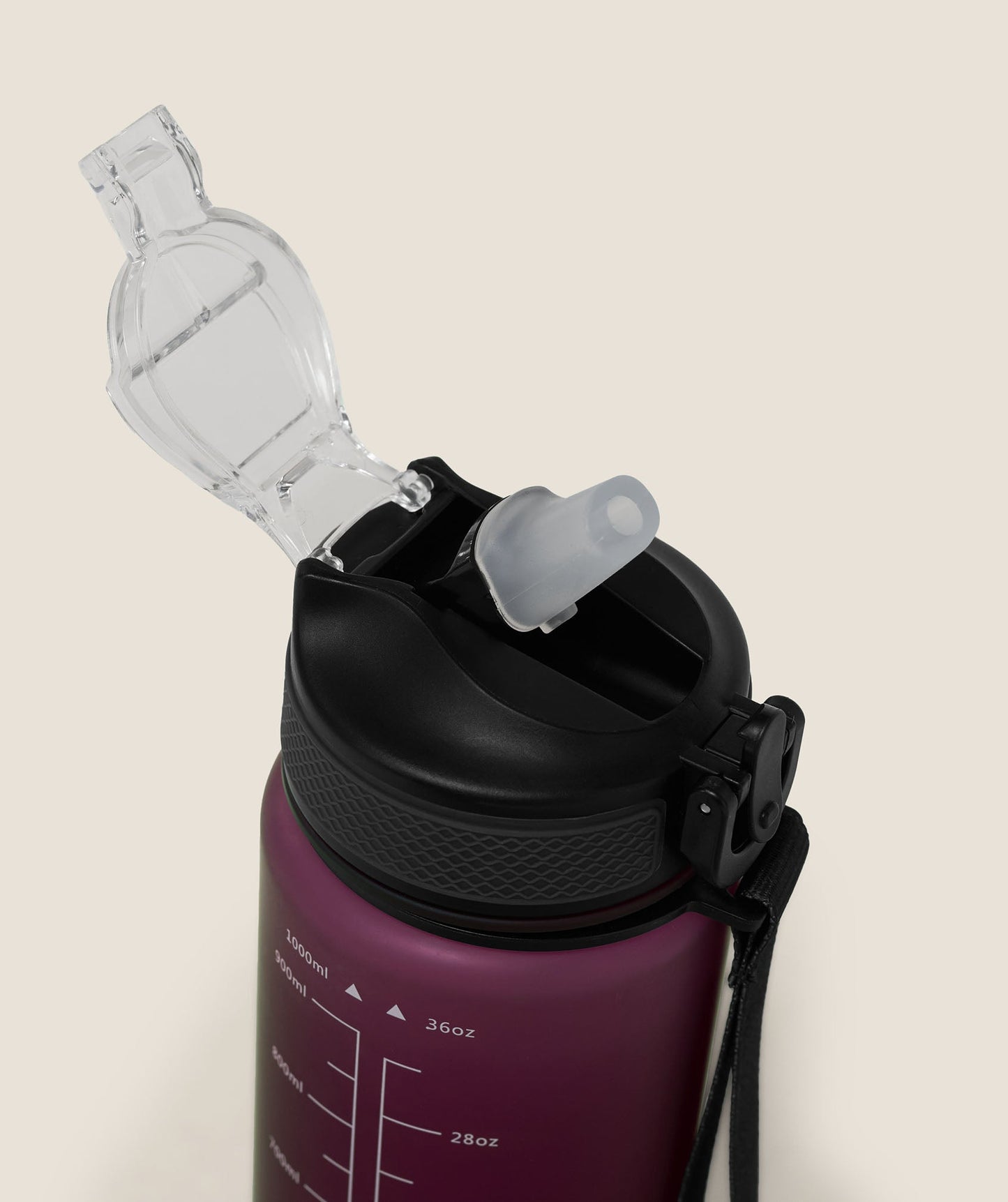 Sports Bottle With Straw - US 6517