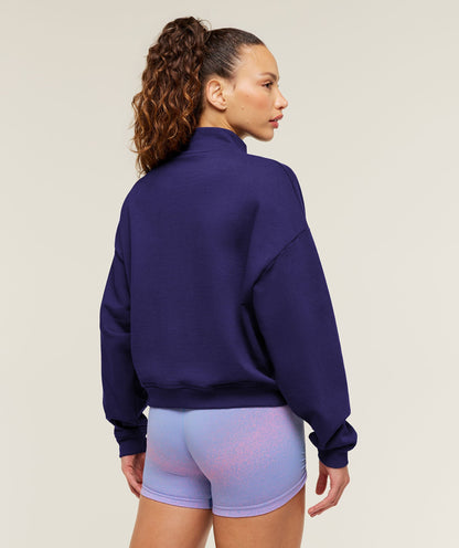 Script Embroidery Full Zip Jacket - US 4291