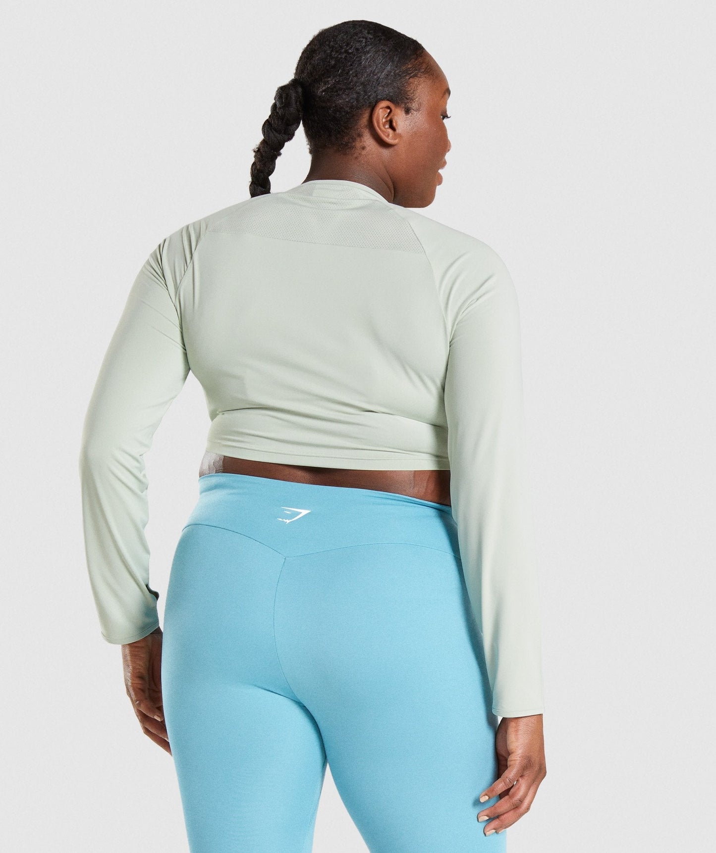 Training Long Sleeve Crop Top - US 2879