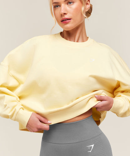 Training Oversized Boxy Sweatshirt - US 4132