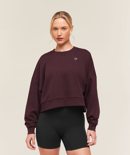 Training Oversized Boxy Sweatshirt - US 8348