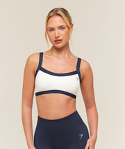 Soft White/Heavy Blue