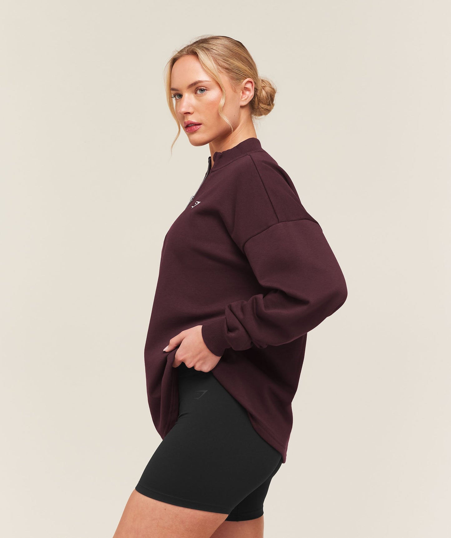 Training Oversized 1/4 Zip - US 0999