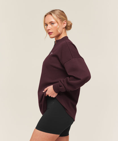 Training Oversized 1/4 Zip - US 0999