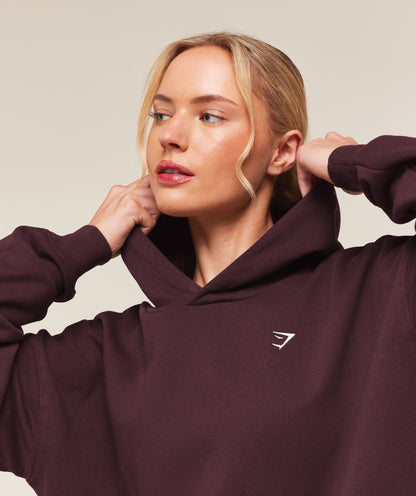 Training Oversized Fleece Hoodie - US 3715