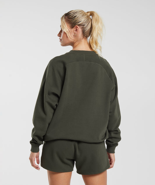 Training Oversized Fleece Sweatshirt - US 2302