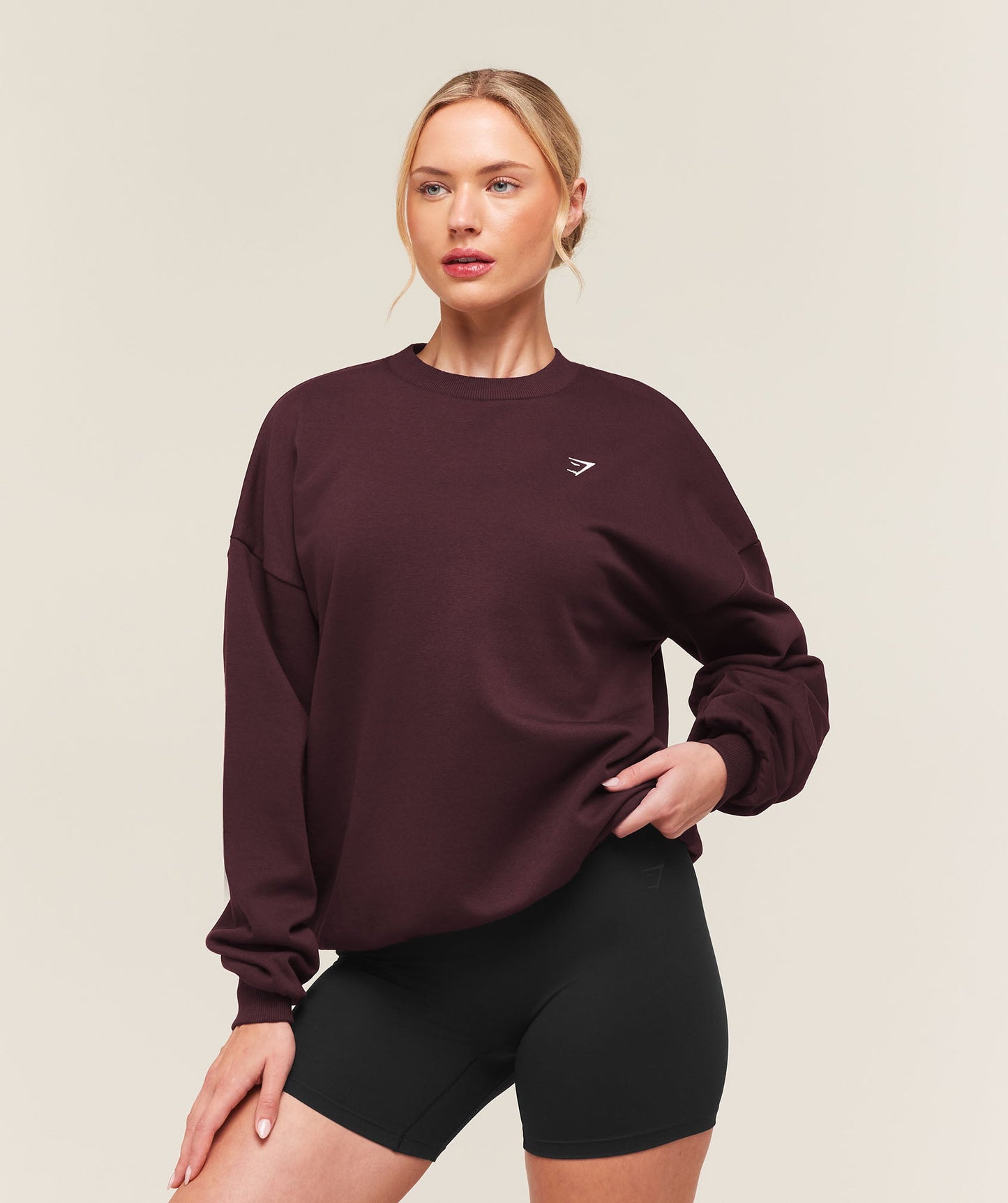 Training Oversized Fleece Sweatshirt - US 4944