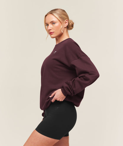 Training Oversized Fleece Sweatshirt - US 5135