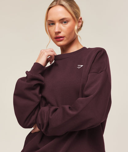 Training Oversized Fleece Sweatshirt - US 5135