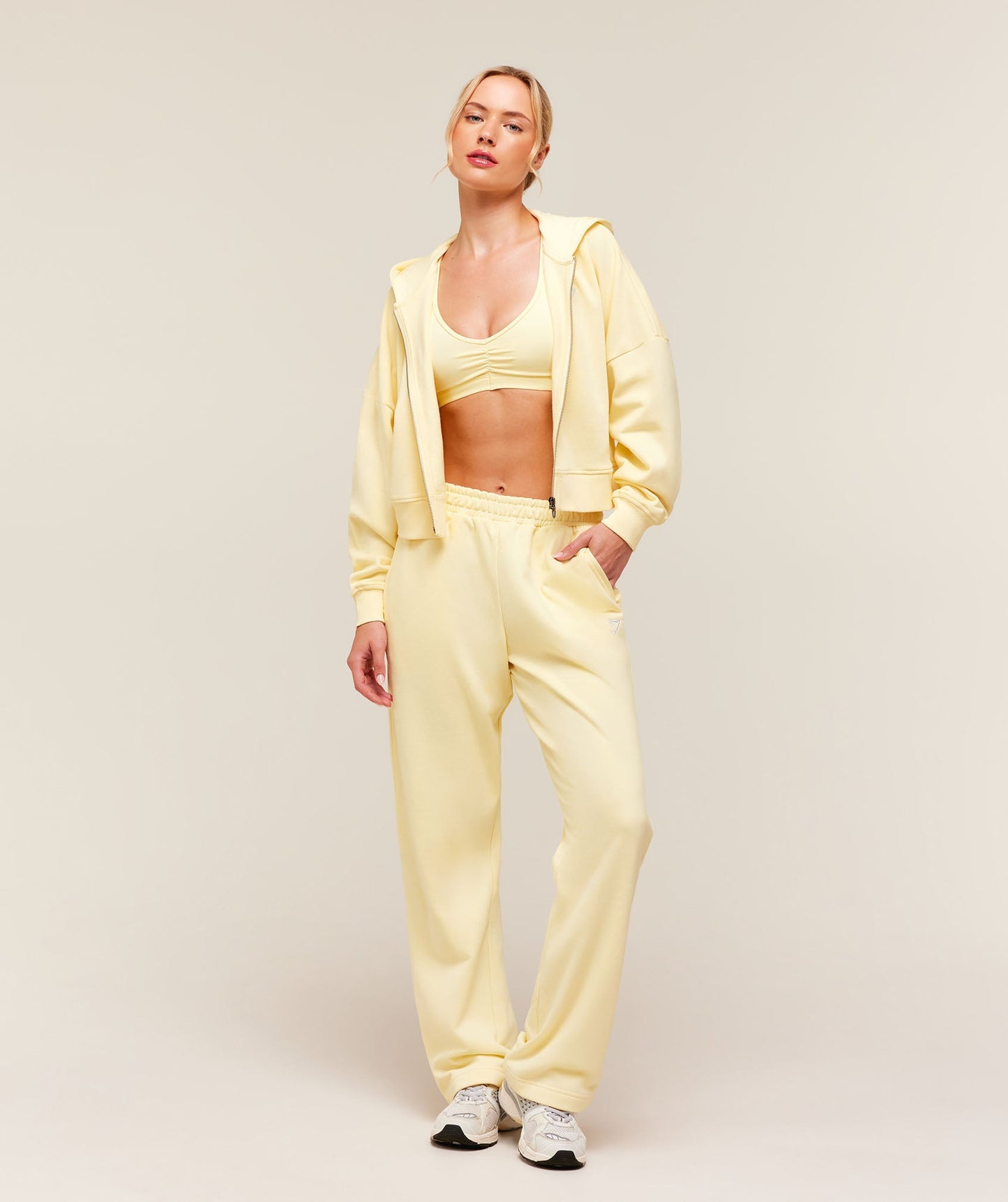 Training Oversized Boxy Zip Through Hoodie - US 5254