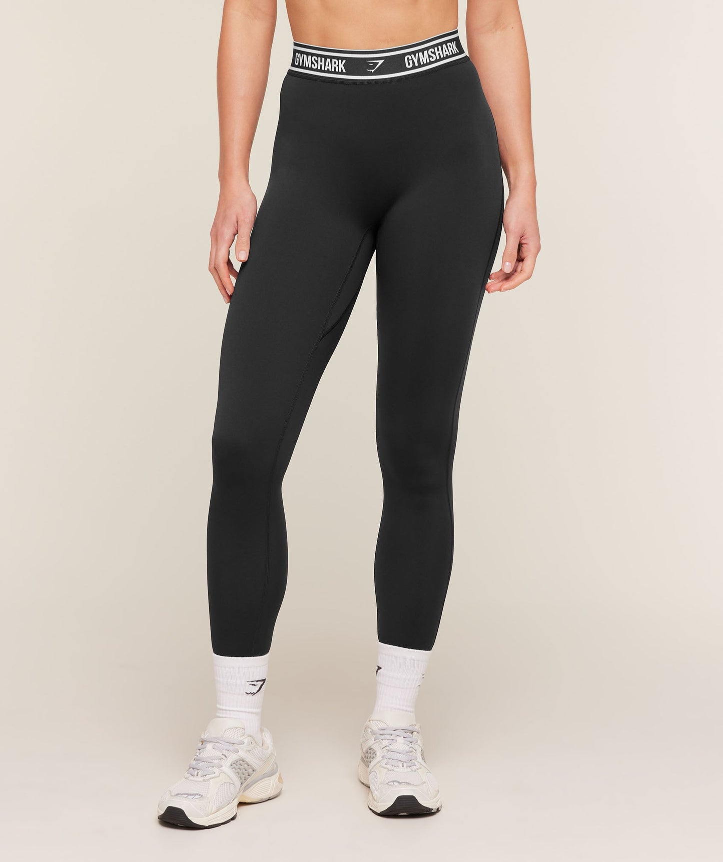 Waistband Logo Leggings - US 9019