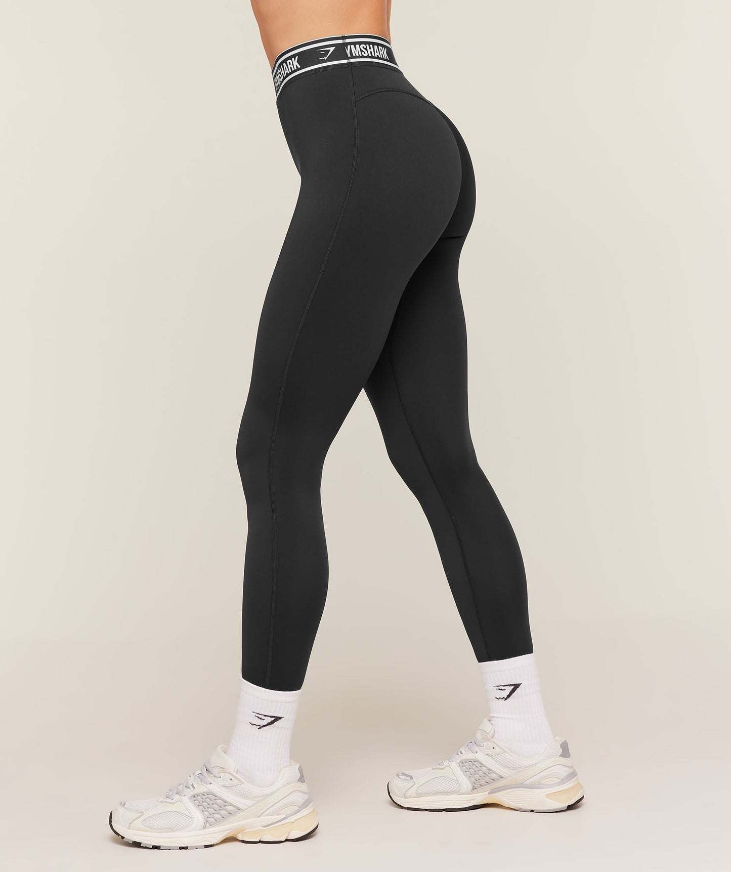 Waistband Logo Leggings - US 9019