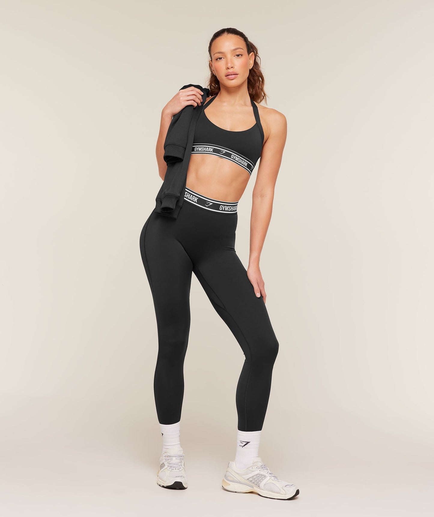Waistband Logo Leggings - US 9019