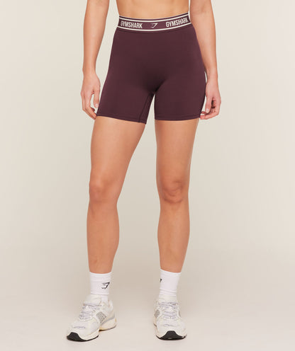 Waistband Logo Shorts - US 0581