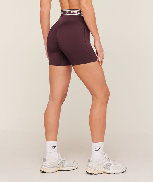 Waistband Logo Shorts - US 1815