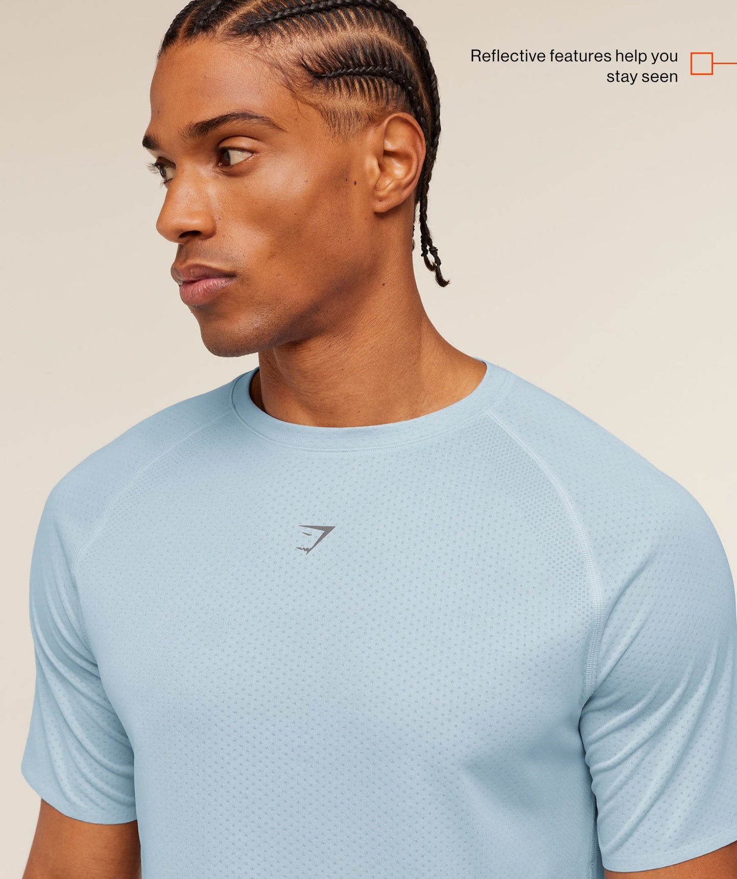 Hybrid Engineered Jacquard T-Shirt - US 0846