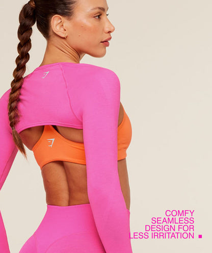 Interval Seamless Shrug - US 8495