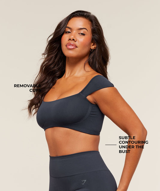Soft Sculpt Cap Sleeve Bralette - US 2323