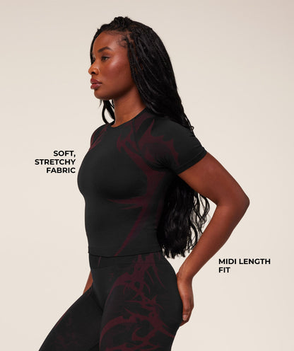 Storm Seamless Short Sleeve Top - US 9074