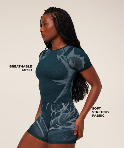 Storm Seamless Short Sleeve Top - US 0618