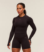 Activate Long Sleeve Crop Top - US 0794