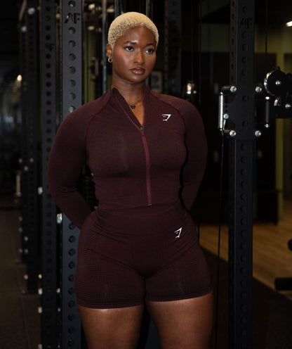 Vital Seamless Midi Zip 2.0 Pullover - US 2206