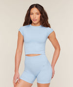 Poise Crew Neck Short Sleeve Top - US 9354