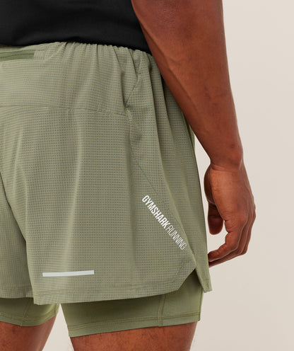 Running 4\" 2in1 Shorts - US 8770