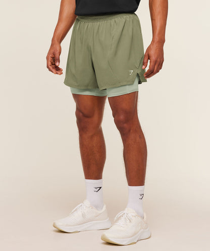 Running 4\" 2in1 Shorts - US 6757