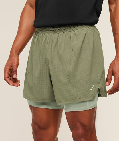 Running 4\" 2in1 Shorts - US 6757