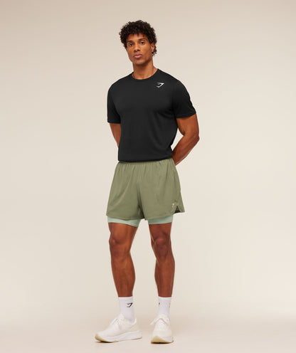 Running 4\" 2in1 Shorts - US 6757