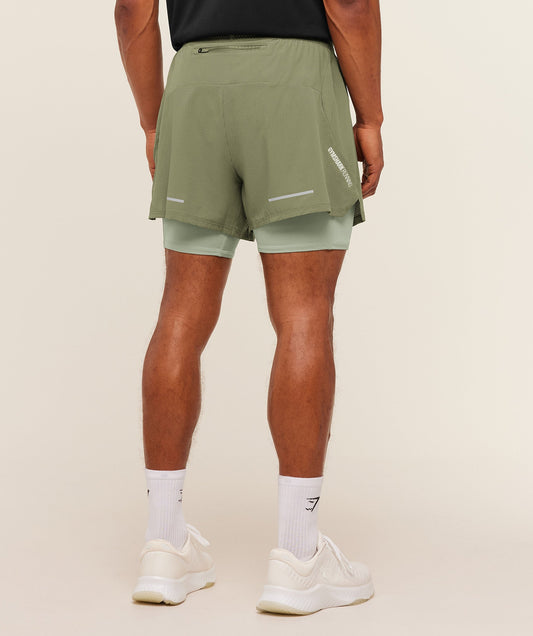 Running 4\" 2in1 Shorts - US 6757