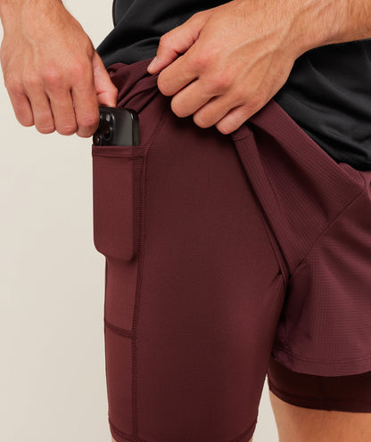 Running 4\" 2in1 Shorts - US 5614