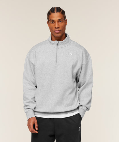 Crest Oversized 1/4 Zip - US 0408