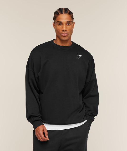 Oversized Crest Crew - US 3080