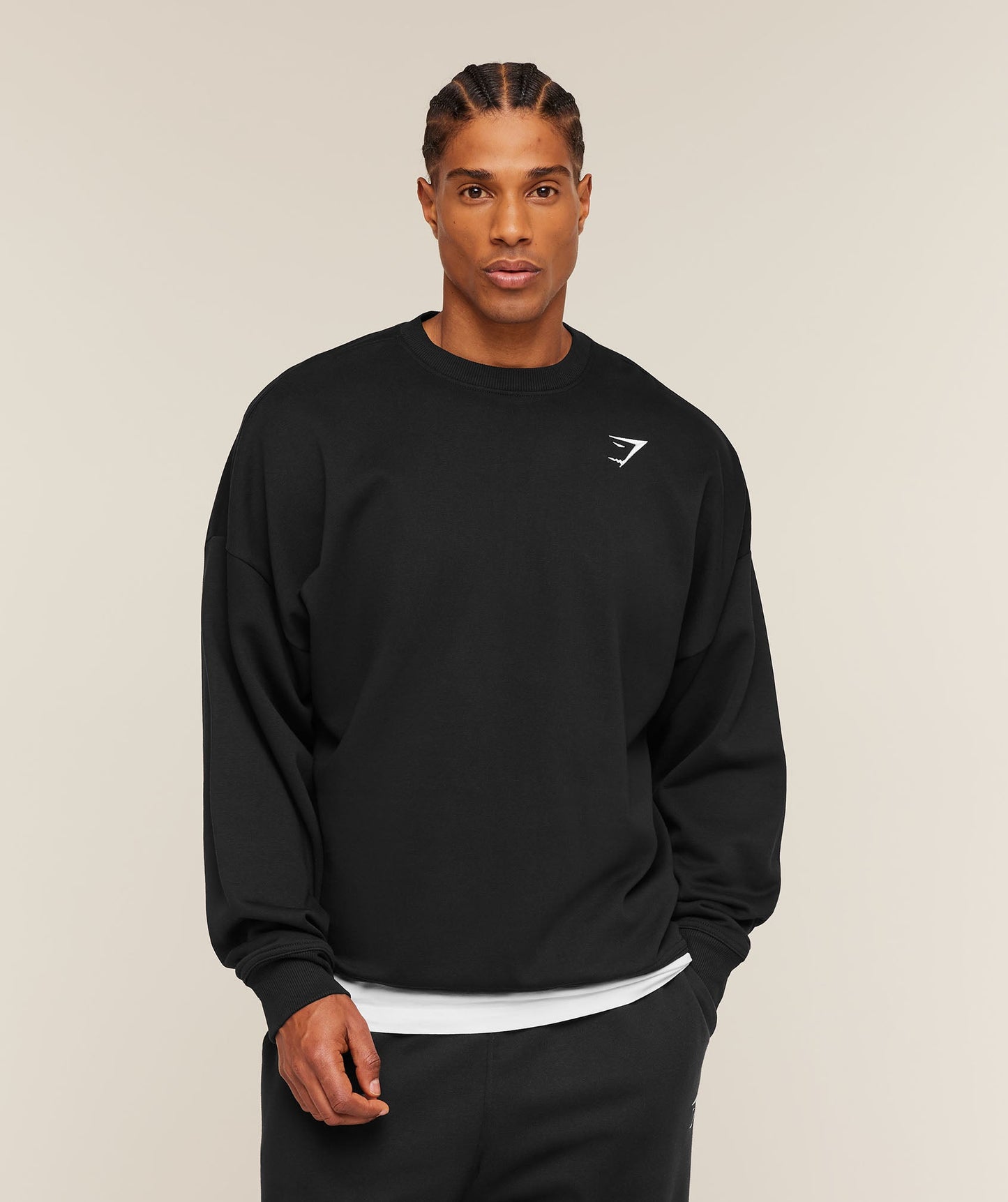 Oversized Crest Crew - US 8374