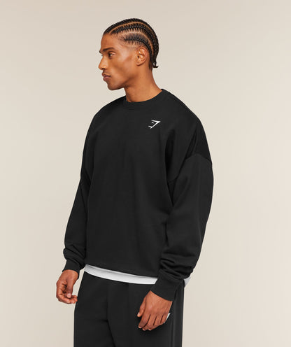 Oversized Crest Crew - US 3080