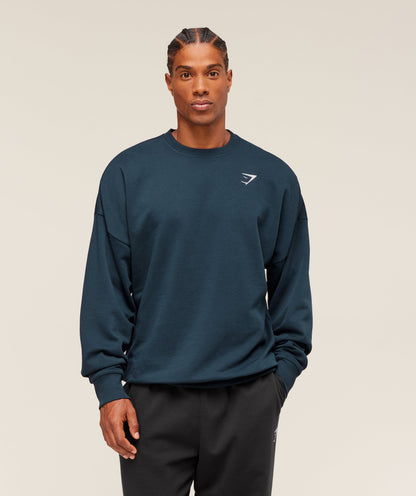 Oversized Crest Crew - US 3962
