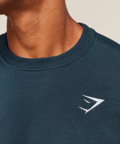 Oversized Crest Crew - US 9490