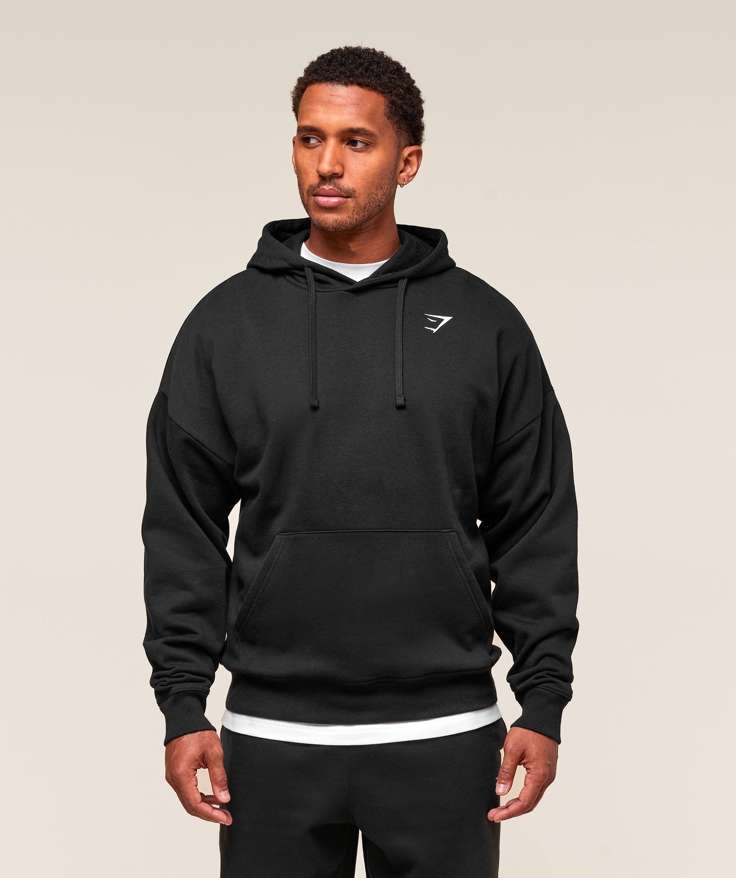 Crest Oversized Hoodie - US 0296