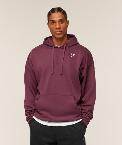 Crest Oversized Hoodie - US 3402
