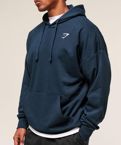 Crest Oversized Hoodie - US 2672